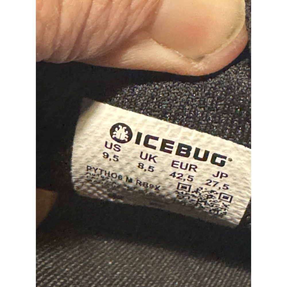 Icebug Mens Pytho6 RB9X Trail Running Shoe with Traction Sole Mens Size 9.5 - Picture 8 of 8